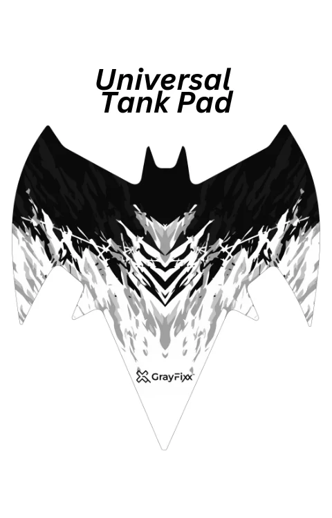 Tank Pad Compatible with Universal Bikes | Bike Tank Sticker, Pack Of 1